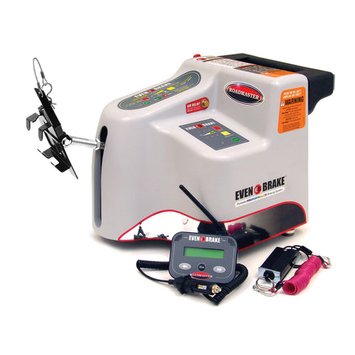 Even Brake Support Roadmaster 9400 Braking System with LED Monitor and Breakaway Emergency Braking System fits Any Towed Vehicle | Easy Installation | Completely Portable | Made in the USA