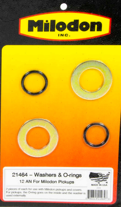 12AN Milodon Large Washer and O-Ring