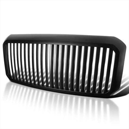 Vertical Bumper Grille Spec-D Tuning Compatible with Ford F250 F350 F450 F550 Super Duty 2011-2016