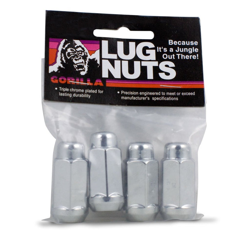 Extra Long Gorilla Automotive 91167XLB Acorn Lug Nuts (12mm x 1.75 Thread Size)