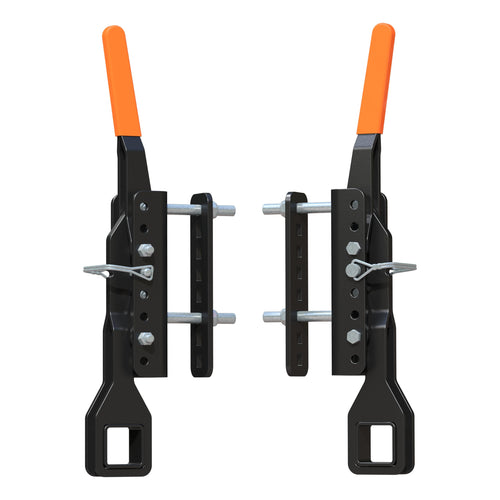 CURT Replacement 19298 TruTrack Trailer-Mounted Weight Distribution Hitch Adjustable Support Brackets with Handles
