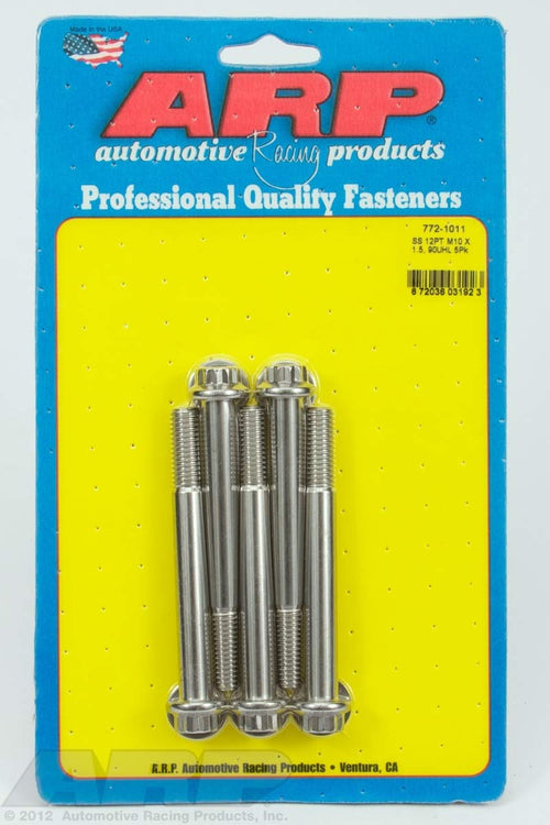 ARP Bolt, M10 x 1.50", Pack of 5 772-1011