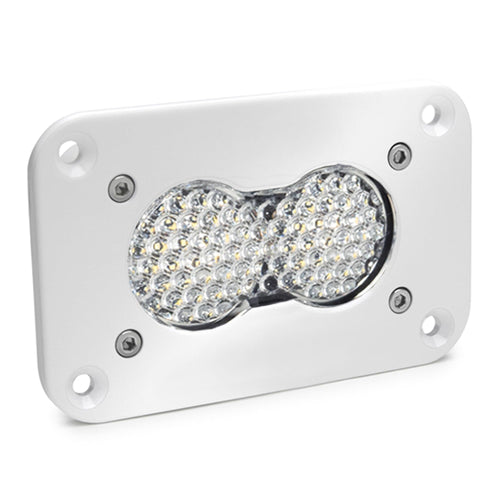 Flush Mount Baja Designs S2 Pro White LED Auxiliary Light Pod for UTV, Off Road 4x4, Trucks, Boats (Work/Scene; Clear)