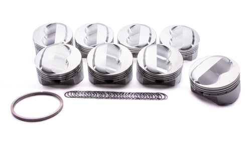 Sportsman Racing Products 4.155 Bore SRP Domed Piston Set for Small Block Chevy