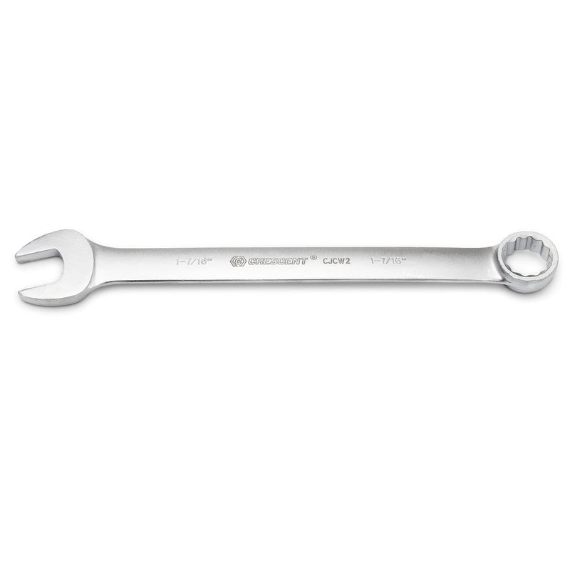 Crescent 12 Point 1-7/16" Satin Jumbo Long Pattern Combination Wrench - CJCW2