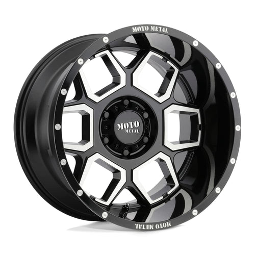 Moto Metal 20X10 MO981 G-BLK MACH -24MM - MO98121050324N