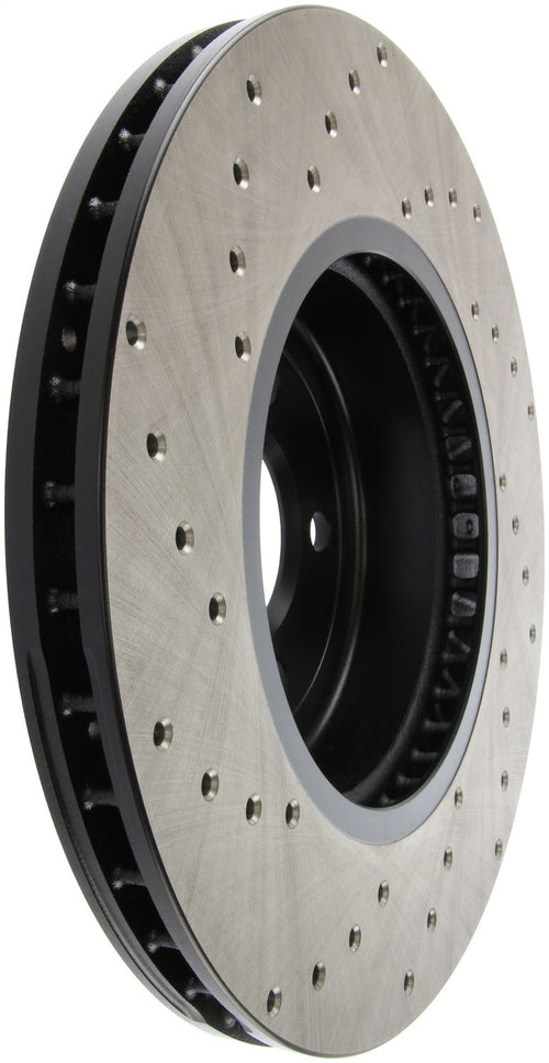 Sport StopTech Cross Drilled Brake Rotor 128.34124L (Front Left), 1 Pack