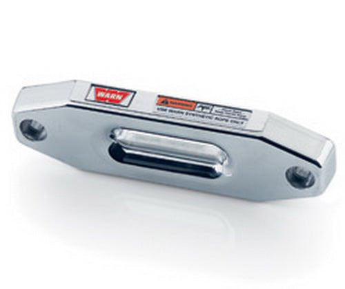 Hawse Style WARN 73852 Winch Fairlead for Synthetic Cable/Rope, Polished Aluminum