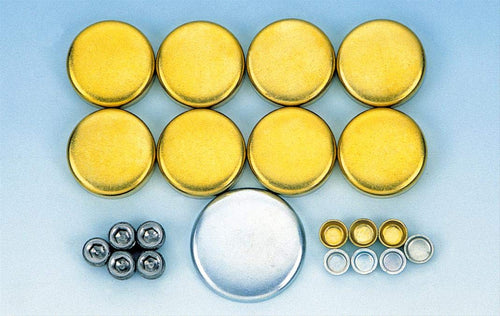 Brass Freeze Plug Kit Milodon for Small Block Chevy 283/350