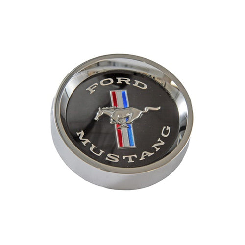 C5ZZ-1130-BK Scott Drake 1965-1966 Styled Steel Hub Caps Black
