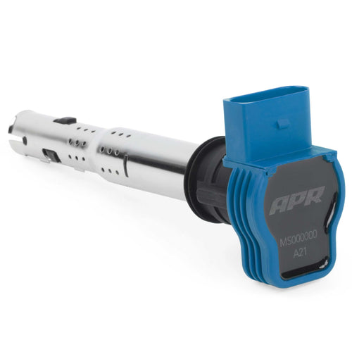 MS100210 APR Ignition Coil (Blue) - for Select VW Group PQ35, PQ45 Models (Volkswagon, Audi, Lamborghini and Porsche) 2004 and Newer - Direct Replacement for OEM Stock Parts - 1 Pack