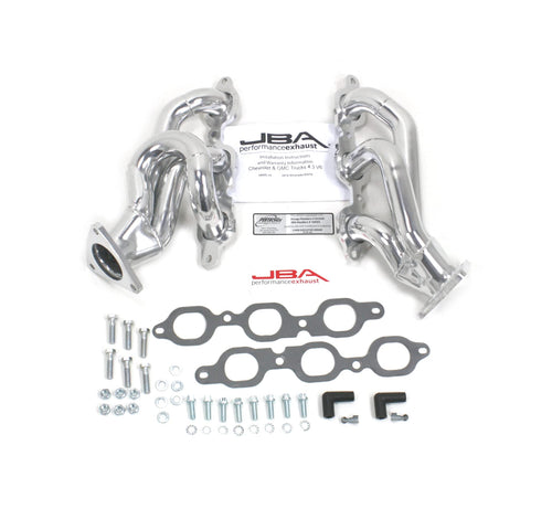 Stainless Steel JBA 1842S-10JS Silver Ceramic Shorty Exhaust Header for 14 GM Truck 4.3L V-6