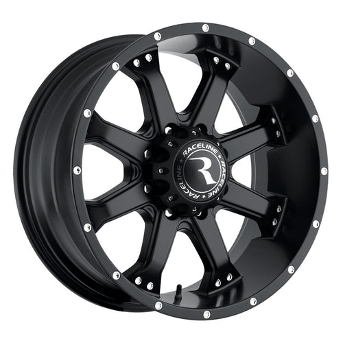 991B Raceline Assault Black 17x9 8x170-12 P/N: 991B-79081-12