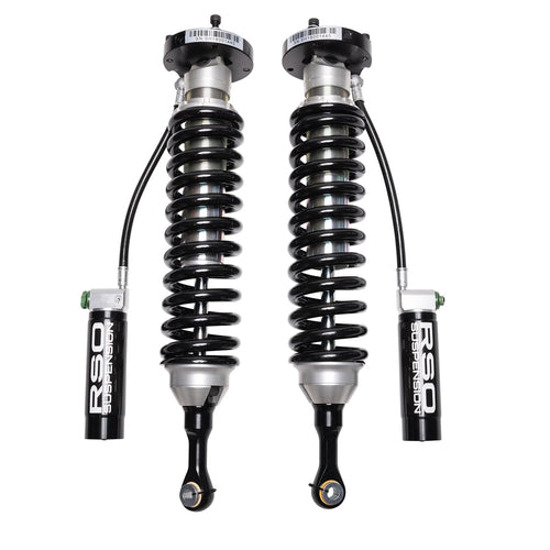 150107-424500 RSO 07-21 Toyota Tundra Front 2.5 Coilover Adjustable Remote Reservoir Shocks 1-3in Lift