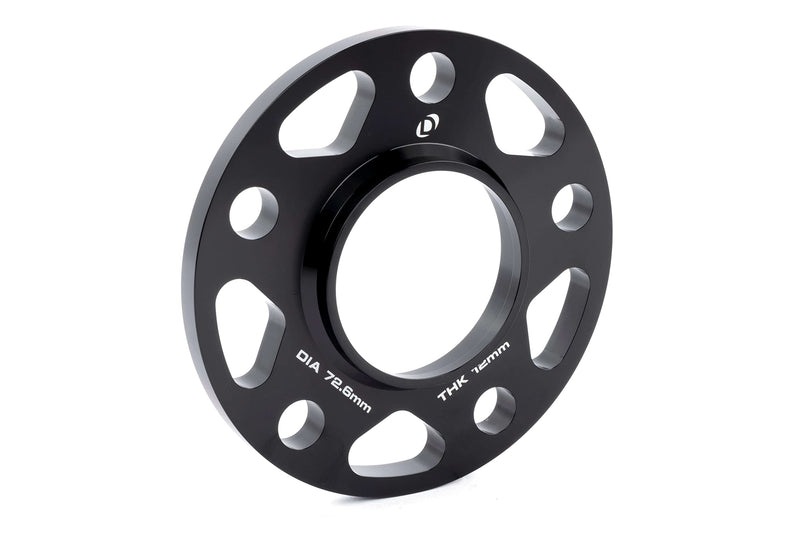 Dinan Wheel Spacers D210-2040 5x120 Bolt Circle - 76.2mm Center Bore - 12mm Thick - Pair