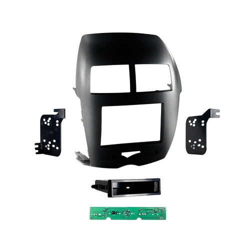 Metra Single/Double DIN High Dash Kit 99-7014HG for Mitsubishi Outlander Sport 2011-2014