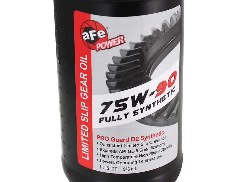 Pro Series aFe Power 46-70082-WL Machined Front Differential Cover with Gear Oil
