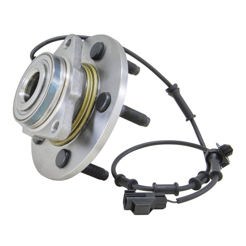 Yukon Gear & Axle front & hub assembly YB U515073 for '02-'05 Ram 1500, with ABS & 4 wheel disc brakes Unit Bearings
