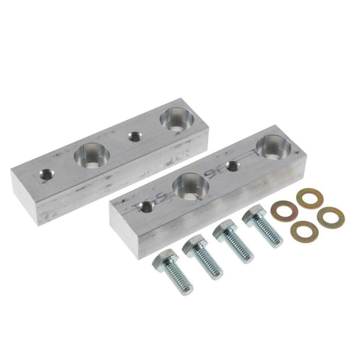 07-18 Jeep Wrangler JK/JKU Rear Sway Bar Drop Bracket Kit Billet Alum 1.0in Synergy Manufacturing