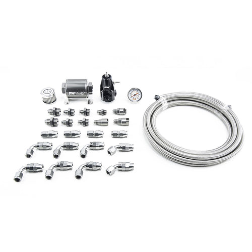 DW400 Pump Module DeatschWerks Return Plumbing Kit SS CPE for 2001-15 Honda Civic (6-608)