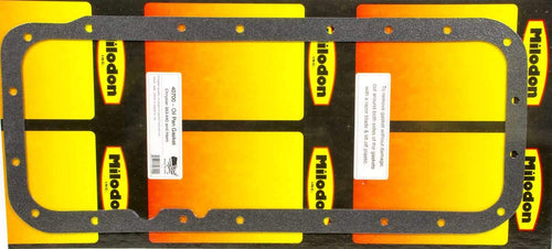 Milodon Oil Pan Gasket, Fiber, Crushproof, 1-Piece, Mopar B/RB-Series / 426 Hemi, Each