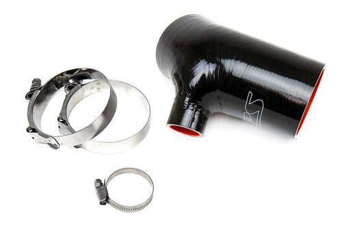 Black HPS Silicone Air Intake Hose Kit Post MAF Tube Compatible for 2016-2024 Mazda MX-5 Miata 2.0L, 57-1544-BLK