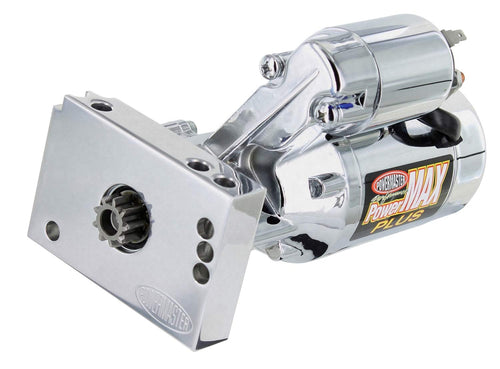 Chrome Powermaster 19004 Alternator (Chevy Universal Straight Mating 153/168T Flywheel 2.0 kw)