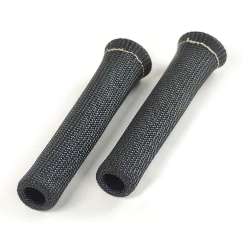 Protect-A-Boots Design Engineering Black 6" Spark Plug Boot Protector Sleeves (Pack of 2) – High-Temperature Resistant Sleeves to Protect Spark Plug Boots from Heat and Wear
