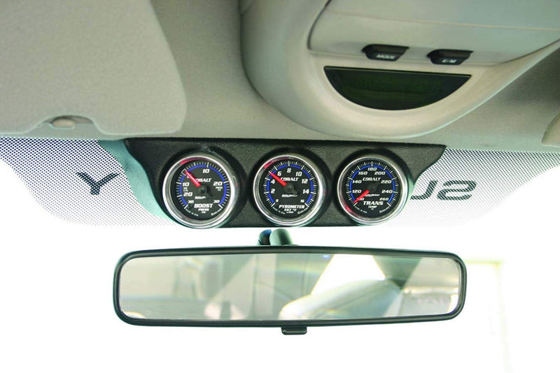 Gauge Works Auto Meter 18017 Triple Overhead Console Pod