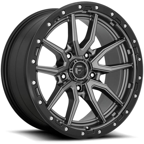 Gun Metal Fuel Offroad D680 REBEL Wheel (20 x 9. inches /5 x 127 mm, 1 mm Offset)
