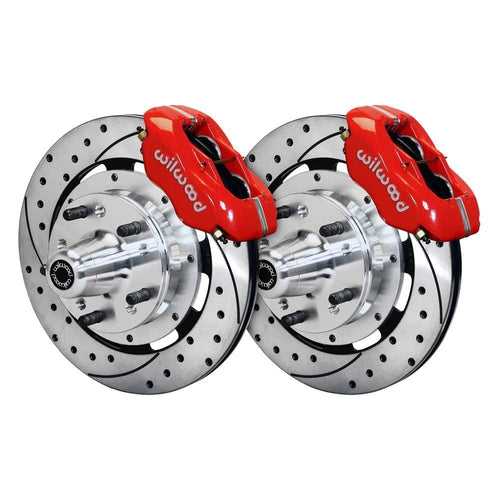Front Wilwood Brake Kit 80-87 GM G-Body 4 Piston Caliper