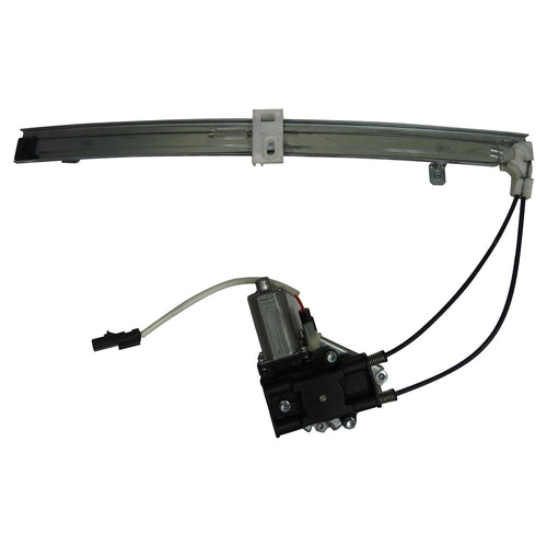Power Window Motor and Regulator Assembly TYC 660545 Rear Right-Side Compatible with 2002-2006 Jeep Liberty