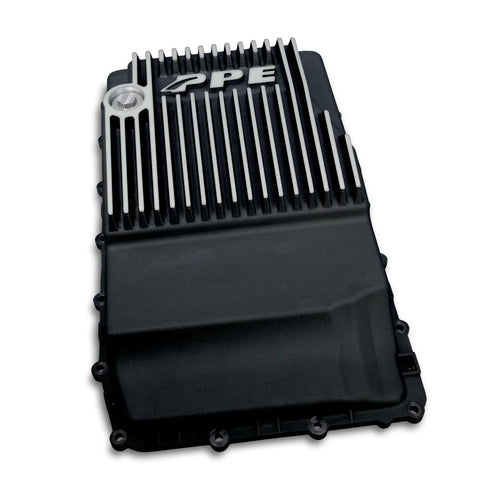 Heavy Duty PPE Cast Aluminum Deep Transmission Pan (Brushed) 328053120 Compatible with 2017+ F150 with 10R80 Transmission