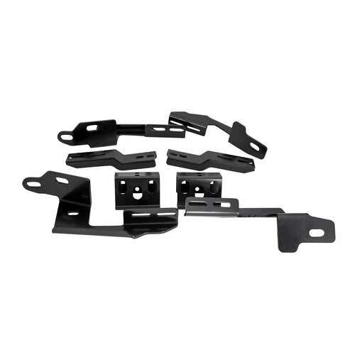 R0012MK TrailFX Running Board Mounting Brackets Fits Honda Pilot 2009-2015 Rocker Panel Mount, No-Drill Adjustable Brackets for Running Boards TrailFX