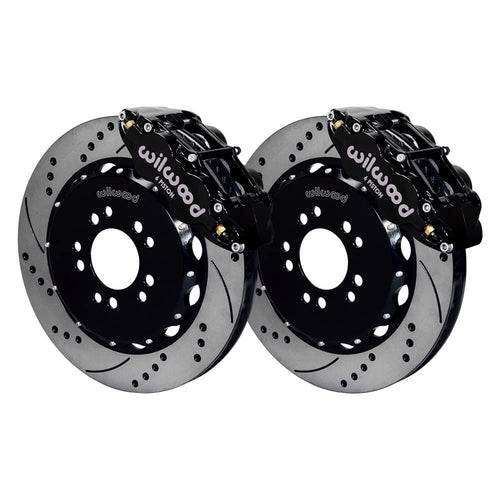 Front Hat Kit FNSL6R,14.00, Drilled, Red