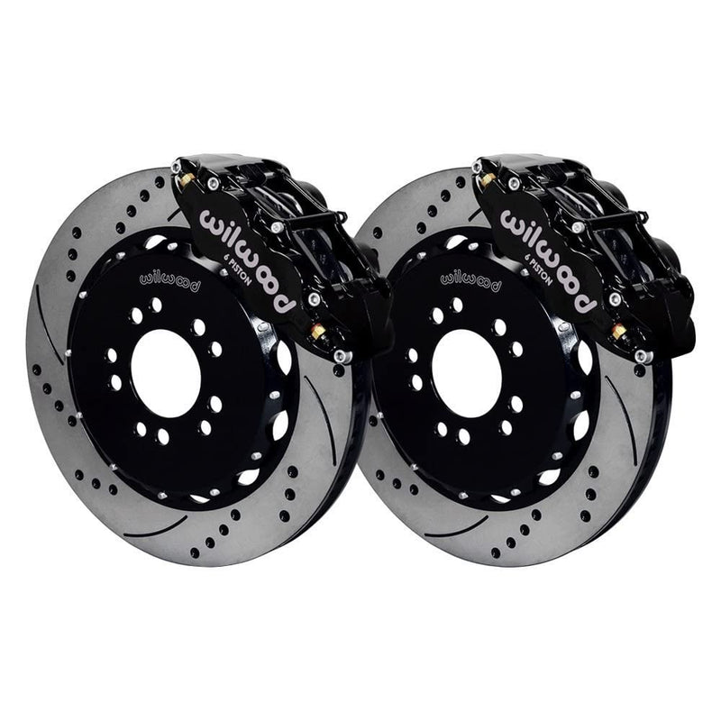 Front Hat Kit FNSL6R,14.00, Drilled, Red