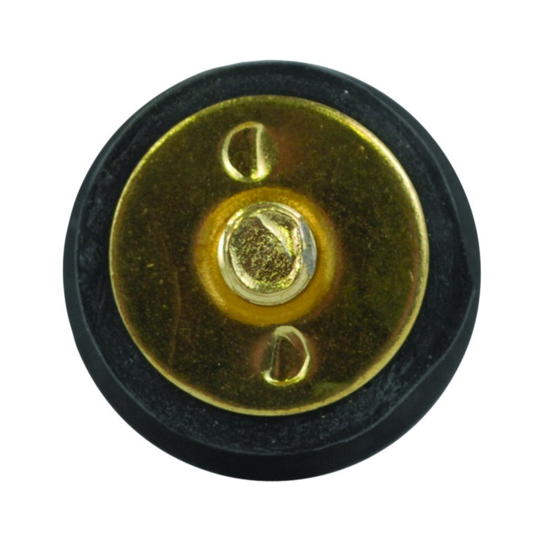 Brass Plated Attwood 11586-4 Snap-Handle 1-inch Drain Plug