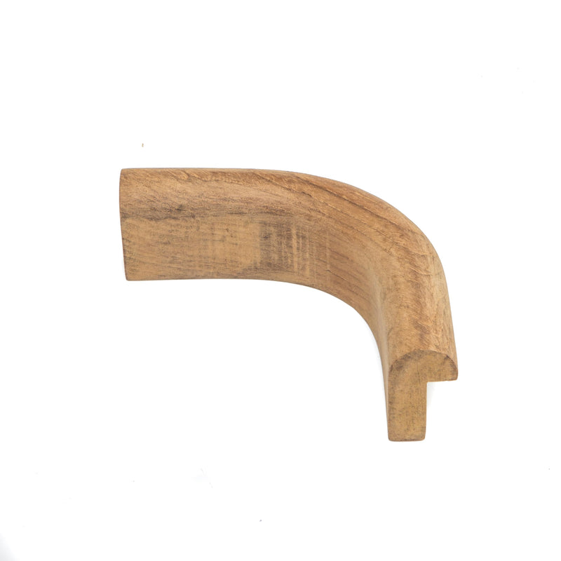 Inside Corner Edge Molding Whitecap Teak
