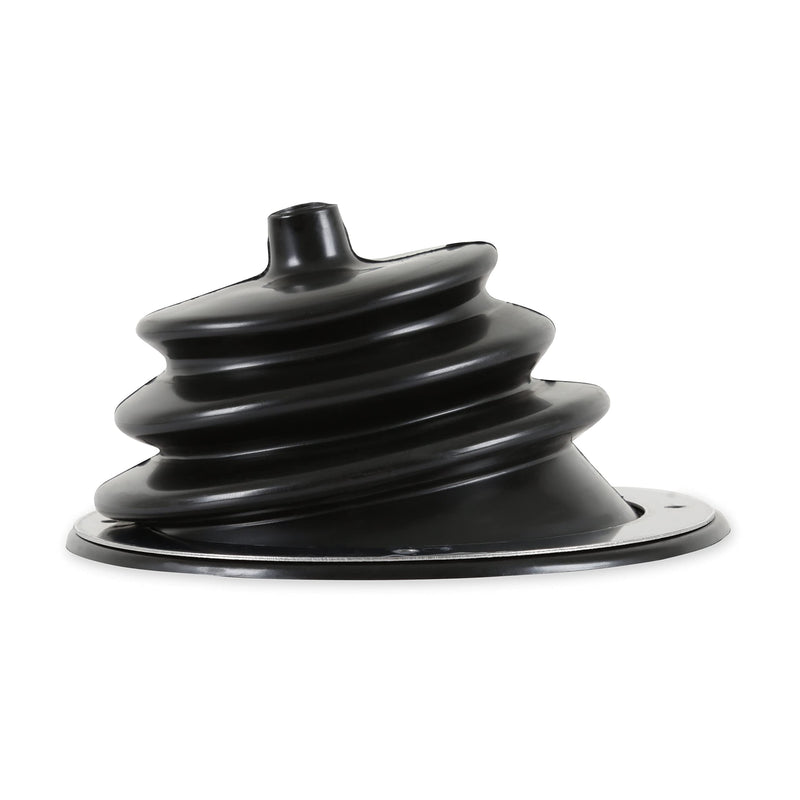 Small Round Mr. Gasket Shifter Boot, Black