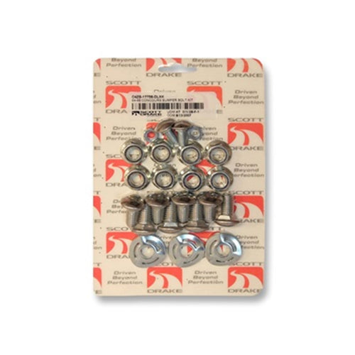 Bumper Bolt Kit Deluxe Scott Drake C5ZZ-17758-DLXK 1965-1970 28 Piece Kit
