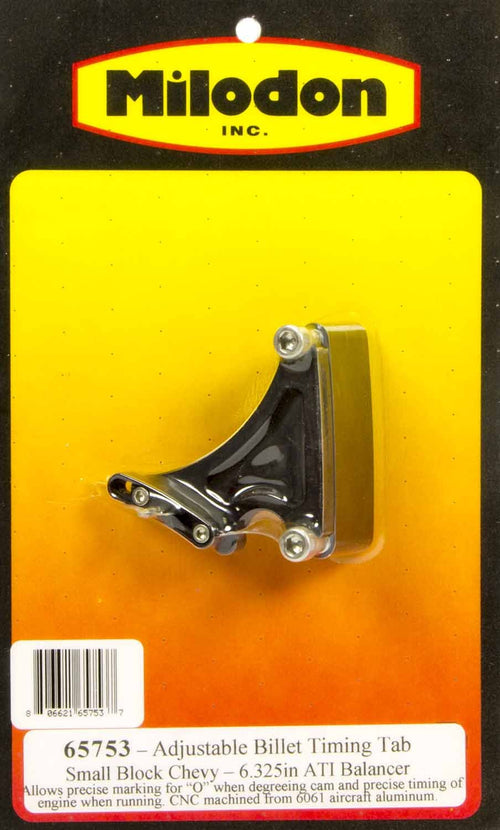 6.325" Timing Pointer Balancer Milodon for Small Block Chevy