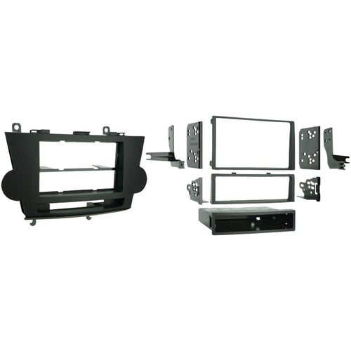 2008 - 2012 Toyota(R) Highlander METRA 99-8222 without Navigation Single- or Double-DIN Installation Kit