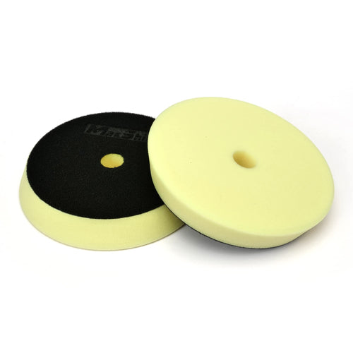 Maxshine 6.2" Yellow Universal High Pro Polishing Foam Pad – Compatible with DA & Rotary Polishers – Professional Pad for Cutting, Polishing & Finishing – Bendable, Washable & Reusable