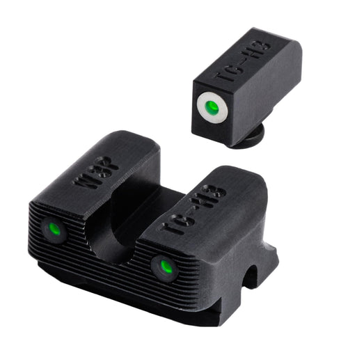 Tritium Pro TRUGLO Glow-in-the-Dark Handgun Night Sights for Walther Pistols, Walther CCP