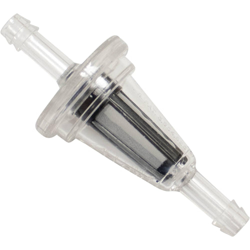 Helix Racing Fuel Filter HLX-118-9020 - Clear Compatible with/Replacement for Helix Racing Products 118-9020 1/4" ID Fuel Line, Cone Shape, Nylon Mesh Screen