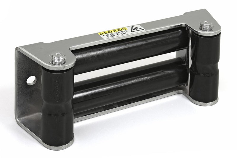 Roller Fairlead Daystar Rope Rollers Compatible with/Replacement for Synthetic Winch Rope Black
