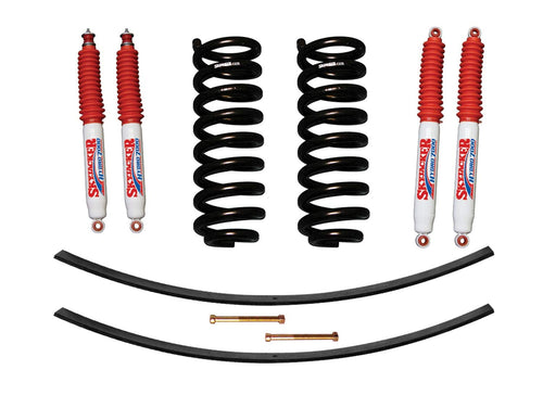 Suspension Lift Kit Skyjacker 132K-H w/Shock 1.5-2 in. Lift Incl. Front Coil Springs Rear Add-A-Leafs