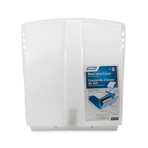 Camco Roof Vent Cover - Camco, White, 3 pk PDQ (Eng/Fr)