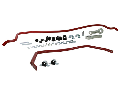 Nolathane Front (35mm) and Rear (26mm) Swaybar kit REV013.0032; fits Ford Mustang 11-14