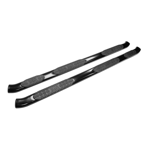 Westin PRO TRAXX 5 Oval Wheel to Wheel Nerf Bars fits 2017-2022 F250 F350 8' Bed Crew Cab Black Pair